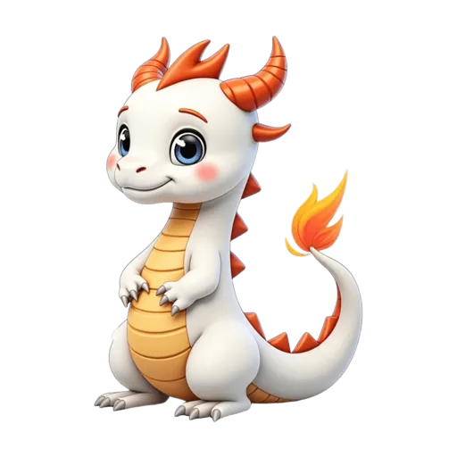 Sample input: cartoon baby dragon